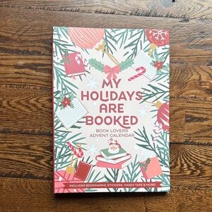 My Holidays Are Booked - Book Lovers Advent Calendar - Pink & Green